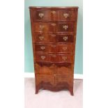 Very Clean Mahogany Tallboy Dimensions: 63cm W 46cm D 135cm H