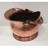 Vict Copper Coal Bucket