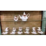 19 Pce Royal Albert Old Country Rose Tea Service