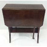 Edw Mahogany Sutherland Table