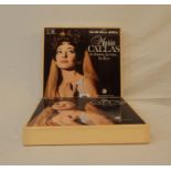 Two box volumes of Maria Callas LPs - twenty in all