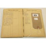 An R.A.F. flying log book for 3512496 D. Hicks, Navigator - dating from 1953 to 1961