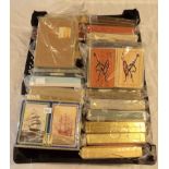 Twenty eight boxed sets of vintage and later playing cards by various makers - mainly as new