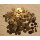 A collection of antique and later foreign coinage including 1816 Austrian 1 Kreuzer, 1862 Prussian 3