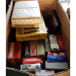 A quantity of assorted playing cards sets and card games including Canasta, Happy Families, etc.