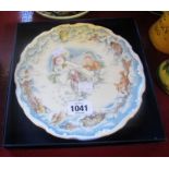 A boxed Royal Doulton The Snowman plate