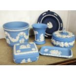 A collection of Wedgwood Jasperware