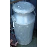 An Express Dairies Co. Ltd. aluminium milk churn