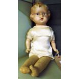 A 19" 1920's-40's Canadian Reliable doll
