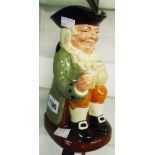 An 8¾" high Royal Doulton Happy John 8321 character jug