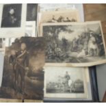 Various prints in Christie's portfolio