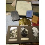 William John Church, Signalman 2563556 Royal Corps of Signals: a good collection of ephemera