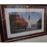 Jack Russell: a framed limited edition coloured print, entitled "We Will Remember Them" - 47/250 -