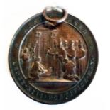 A 1900 Pope Leo XIII New Century Dedication bronze medal