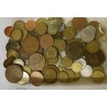 A small collection of early-mid 20th Century Great British and European coinage