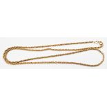 A 9ct. gold rope link chain - 5.2grms.