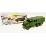 A 1950's boxed Dinky Supertoys Medium Artillery Tractor 689