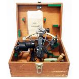 A 1970's Japanese Tamaya & Co. Ltd. nautical sextant in fitted wooden case