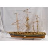 A 44" long Billing Boats B564 wooden model of the Cutty Sark, with instructions, rigging plan and