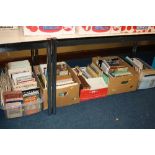 FIVE BOXES OF BOOKS, concerning the East Midlands, Staffordshire, Derbyshire, Leicestershire etc,