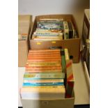 TWO BOXES OF THIRTY NINE VOLUMES OF 'THE SATURDAY BOOK'