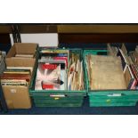 FIVE BOXES OF BOOKS, concerning the West Midlands, Birmingham and other Regions, comprising