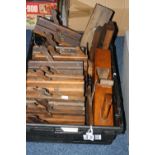 VARIOUS VINTAGE WOODWORKING PLANES, etc