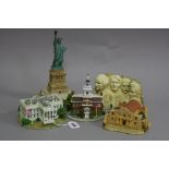 FIVE ENESCO SCULPTURES FROM AMERICA'S NATIONAL TREASURES, 'The President's House (The White House)',