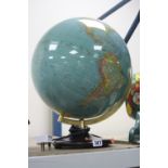 A DUPLEX GLOBE LAMP