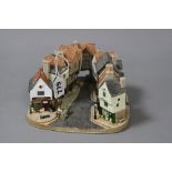 A LIMITED EDITION LILLIPUT LANE SCULPTURE, modelled as 'Shopping in The Shambles', L3113, No.0008