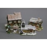 THREE LILLIPUT LANE SCULPTURES, to include 'Christmas Party', L2860 (British Collection), 'Christmas