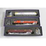 THREE BOXED VITRAINS OO GAUGE CLASS 47 LOCOMOTIVES, 'Resonant', no. 47 768, RES red and black livery