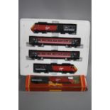 A BOXED HORNBY RAILWAYS OO GAUGE CLASS 43 HIGH SPEED TRAIN SET, 'Maiden Voyager', no. 43063, and '