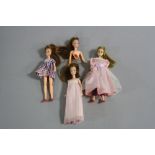 A QUANTITY OF 1960'S / 1970'S PALITOY PIPPA AND FRIENDS DOLLS, with clothes and shoes