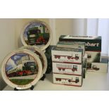 A COLLECTION OF BOXED ATLAS EDITIONS EDDIE STOBART LORRY / TRUCK MODELS, with three boxed Eddie