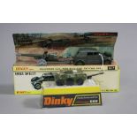A BOXED DINKY TOYS VOLKSWAGEN KDF WITH 50MM P.A.K. ANTI TANK GUN, No.617, lightly playworn