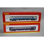 TWO BOXED HORNBY RAILWAYS OO GAUGE CLASS 153 UNITS, no. 153 359, Arriva Trains Northern purple
