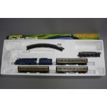 A BOXED HORNBY RAILWAYS OO GAUGE 'THE BLUE STREAK' SET, no. R682, comprising locomotive 'Sir Nigel