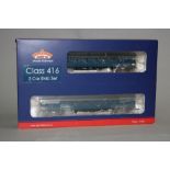 A BOXED BACHMANN OO GAUGE CLASS 416 2EPB TWO CAR EMU SET, no. 31-375, comprising unit 5764, in B.