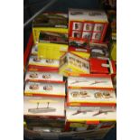 A QUANTITY OF BOXED HORNBY SKALEDALE ACCESSORIES, majority are railway related buildings or