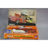 A BOXED TRI-ANG MINIC GT ROUGH RIDERS MOTOR RALLY SET, no. M/1510, contents not checked but appear