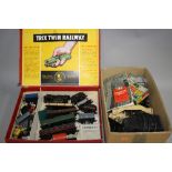 A TRIX TWIN RAILWAY SET BOX, containing assorted Trix Twin items including Midland Class 4P, no.
