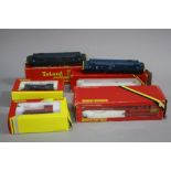TWO BOXED HORNBY RAILWAYS OO GAUGE CLASS 37 LOCOMOTIVES, both no. D6830, B.R. blue livery (R.751)