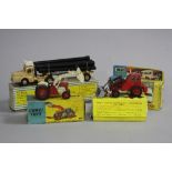 A BOXED FRENCH DINKY SUPERTOYS UNIC PIPE TRANSPORTER (TRACTEUR UNIC SAHARIEN), No.893, complete with
