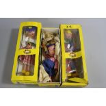 A BOXED PELHAM PINKY PUPPET, no. SS9, with a boxed Pelham Clown, no. SS6, and a boxed Mitzi, no.