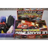 A BOXED SCALEXTRIC LE MANS 24HR MOTOR RACING SET, no. C.812, appears complete with both cars,