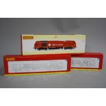 A BOXED HORNBY RAILWAYS OO GAUGE CLASS 67 LOCOMOTIVE, 'Keith Heller', no. 67 018, DB Schenker red