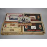 A COLLECTION OF VINTAGE WOODEN JIGSAW PUZZLES, Chad Valley / Great Western Railway 'The Cheltenham