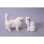 TWO BESWICK CATS, to include Persian Cat No.1898 and Cat seated No.1031 (2)