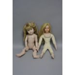 A BOXED CRAFTY DOLL, Reproduction Collectors Doll, nape of neck marked 'Crafty Dolls 3 Shirley